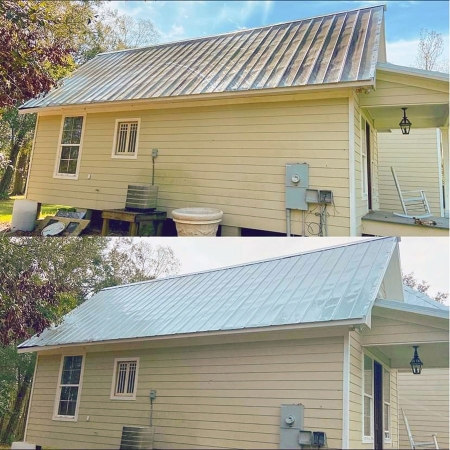 How Roof Washing Protects Your Home’s HVAC Efficiency