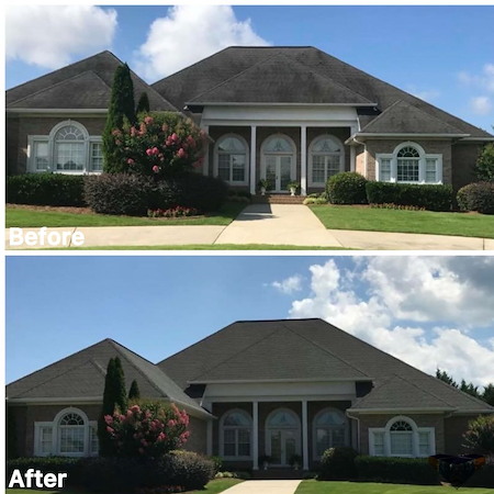 Roof cleaning vs roof replacement how soft washing extends shingle life